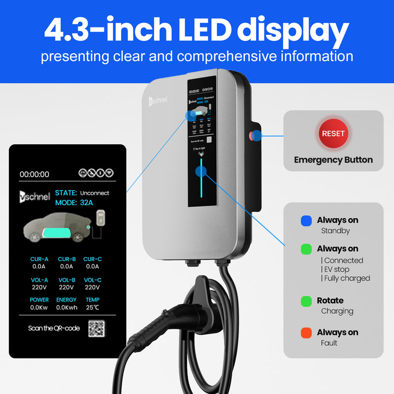 Load image into Gallery viewer, Vschnel AC Wallbox EV Charger