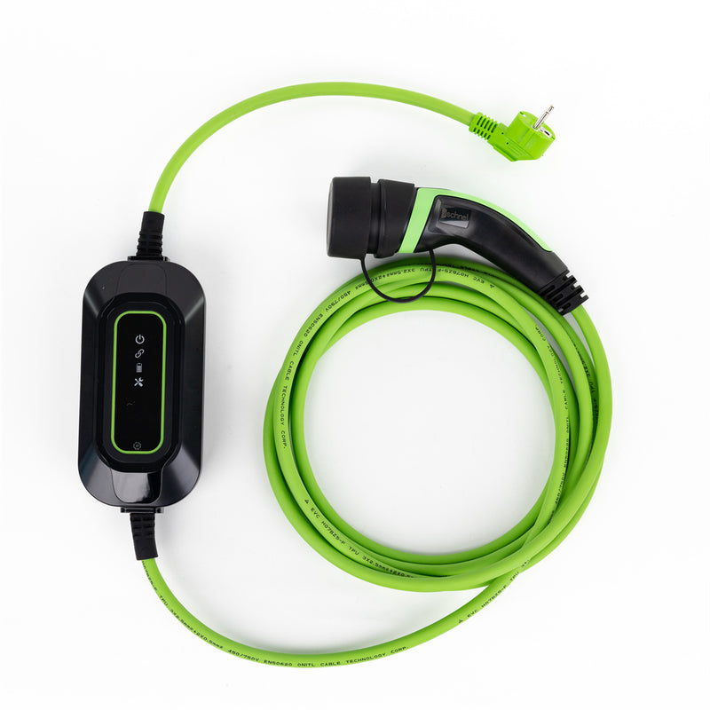 Load image into Gallery viewer, Portable EV Charger Type 2 SCHUKO 16A Plug