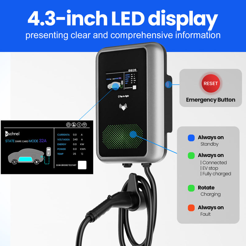 Load image into Gallery viewer, Vschnel AC Wallbox EV Charger
