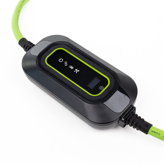 Portable EV Charger Type 1 U.S.A Nema 6-20 Plug Green